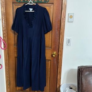Crown and ivy navy xl dress